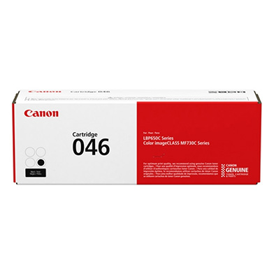 Canon 1250C002AA 046 Black Toner Cartridge (2,200 Pages)