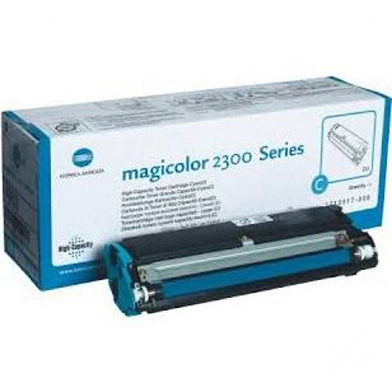 Konica Minolta 1710517-008 High Capacity Cyan Toner Cartridge (4,500 Pages)