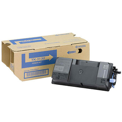 Kyocera 1T02LV0NL0 TK-3130 Black Toner Cartridge (25,000 Pages)