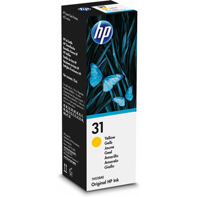HP 1VU28AE 31 Yellow Ink Bottle (8,000 Pages)