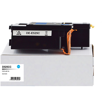 Compatible Dell Cyan Toner Cartridge (1,400 Pages)