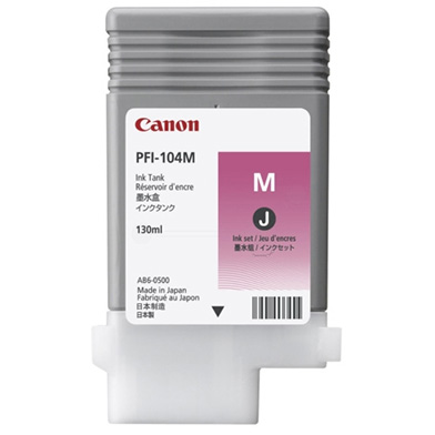 Canon 3631B001AA PFI-104M Magenta Ink Tank (130ml)