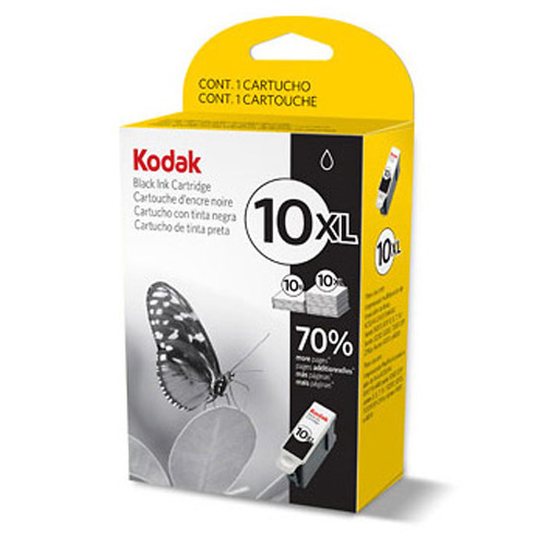 Kodak No.10XL High Capacity Black Ink Cartridge (770 Pages)