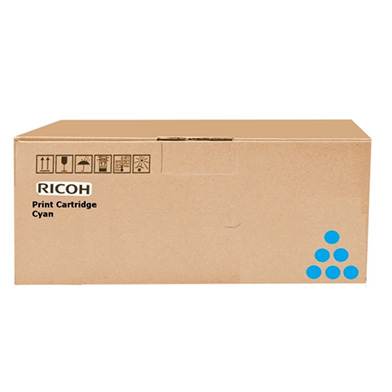 Ricoh 407136 Cyan Print Cartridge (9,300 pages)