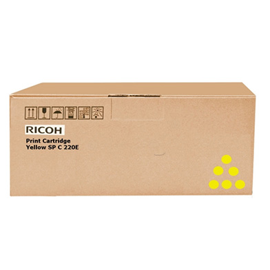 Ricoh 407546 Yellow Toner Cartridge (1,600 Pages)