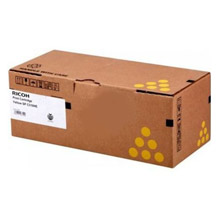 Ricoh 407635 Yellow Extra High Yield Toner Cartridge (6,000 Pages)