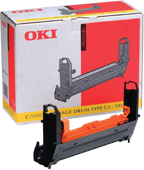 OKI 41304109 Yellow Image Drum (30,000 Pages)