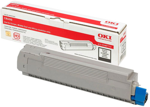 Toner Cartridge for OKI C8600 C8800 Printer 43487712 43487711 43487710 43487709 