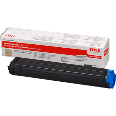 OKI Black Toner Cartridge (3,000 Pages)