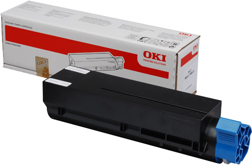 OKI Black Toner Cartridge (1,500 Pages)