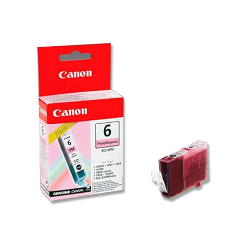 Canon BCI-6PM Photo Magenta Ink Cartridge (210 Pages) 