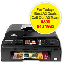 Brother MFC-5895CW A3 Colour Multifunction Inkjet Printer - MFC5895CWZU1