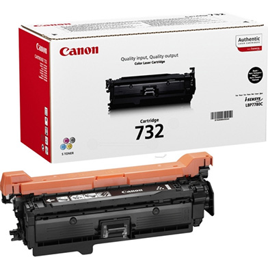 Canon 6263B002 Black 732 Toner Cartridge (6,100 Pages)