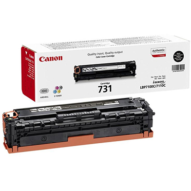 Canon 6269B002AA 731Y Yellow Toner Cartridge (1,500 Pages)