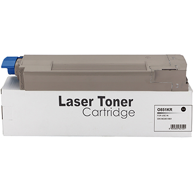 Compatible OKI Black Toner Cartridge (7,000 Pages) 