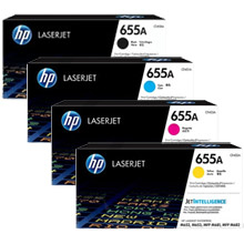HP  655A Toner Value Pack K (12,500 Pages) CMY (10,500 Pages)