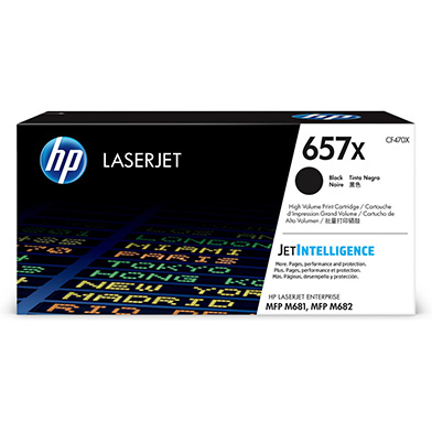 HP CF470X 657X Black High Yield Toner Cartridge (28,000 Pages)