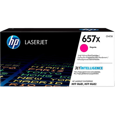 HP CF473X 657X Magenta High Yield Toner Cartridge (23,000 Pages)