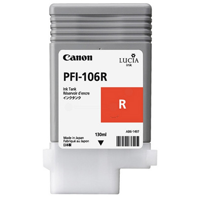 Canon 6627B001 PFI-106R Red Ink Cartridge (130ml)