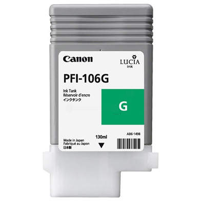 Canon 6628B001AA PFI-106G Green Ink Cartridge (130ml)