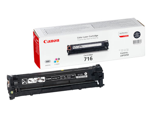 Canon 716 Black Toner Cartridge (2,300 Pages)