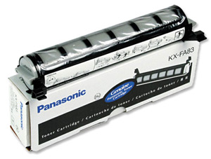 Panasonic KX-FA83X Black Toner Cartridge (2,500 pages)