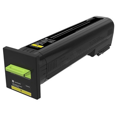 Lexmark 72K2XY0 Extra High Yield Yellow Return Programme Toner Cartridge (22,000 Pages)