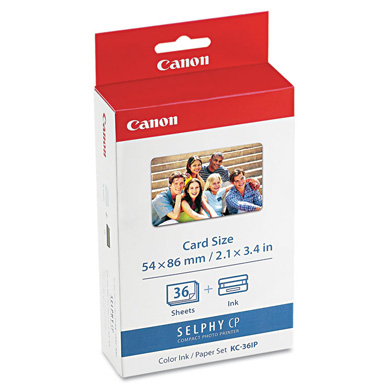 Canon 7739A001 KC-36IP Tri-Colour Ink Cartridge & Photo Pack