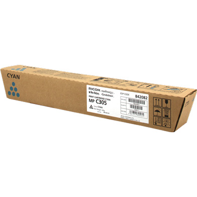 Ricoh 841595 Cyan Toner Cartridge (4,000 Pages)