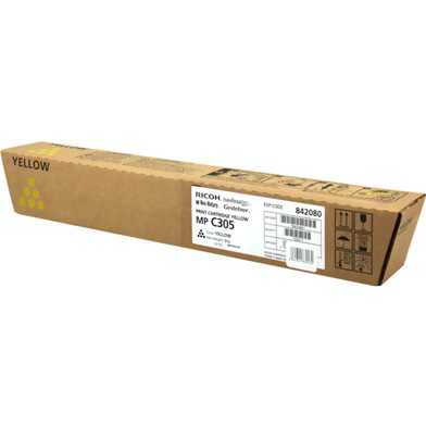 Ricoh 842080 Yellow Toner Cartridge (4,000 Pages)
