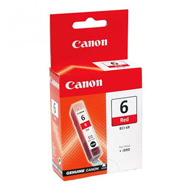 Canon 8891A002 Red BCI-6R Ink Cartridge (210 pages)