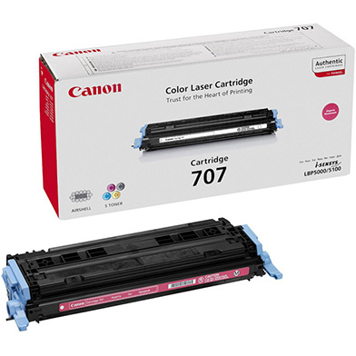 Canon 9422A004AA Magenta 707 Toner Cartridge (2,000 Pages)