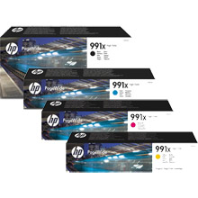 HP  991X Rainbow High Yield Ink Pack K (20,000 Pages) CMY (16,000 Pages)