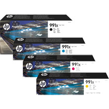 HP 991X Rainbow High Yield Ink Pack K (20,000 Pages) CMY (16,000 Pages)