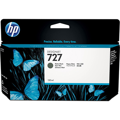 HP B3P22A 727 Matte Black DesignJet Ink Cartridge (130ml)