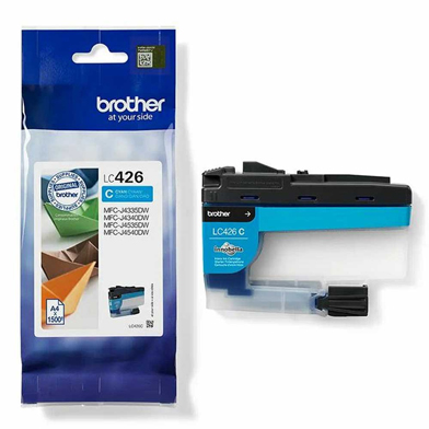 Brother LC426C LC-426C Cyan Ink Cartridge (1,500 Pages)