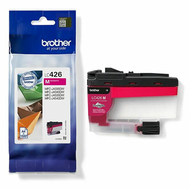 Brother LC426M LC-426M Magenta Ink Cartridge (1,500 Pages)