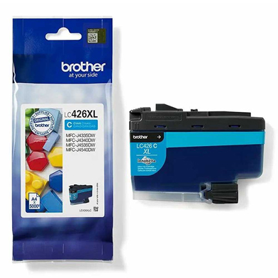 Brother LC426XLC LC-426XLC High Yield Cyan Ink Cartridge (5,000 Pages)