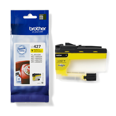 Brother LC427Y LC-427Y Yellow Ink Cartridge (1,500 Pages)