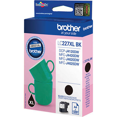 Brother XL Black Ink Cartridge (1,200 Pages) 