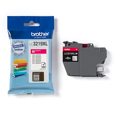 Brother LC3219XLM Magenta High Yield Ink Cartridge (1,500 Pages)