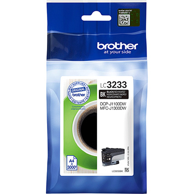 Brother LC3233BK LC-3233BK Black Ink Cartridge (3,000 Pages)