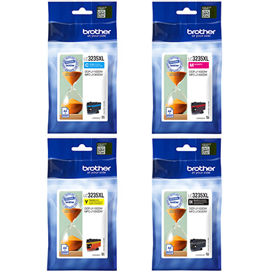 Brother BROLC3235VAL LC-3235XL Ink Cartridge Value Pack CMY (5K Pages) K (6K Pages)