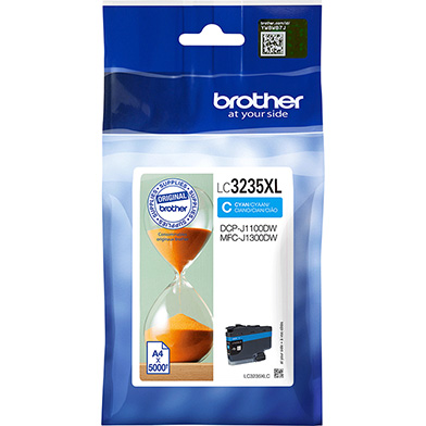 Brother LC3235XLC LC-3235XL Cyan Ink Cartridge (5,000 Pages)