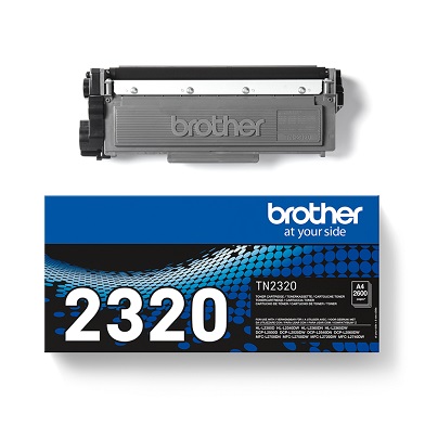 Brother TN2320 TN-2320 Black Toner Cartridge (2,600 Pages)