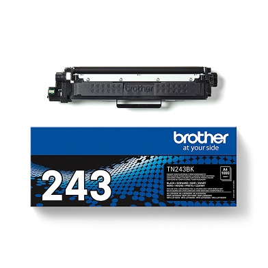 Brother TN243BK TN-243BK Black Toner Cartridge (1,000 Pages)