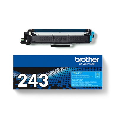 Brother TN243C TN-243C Cyan Toner Cartridge (1,000 Pages)