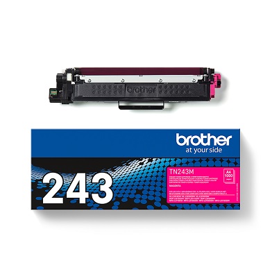 Brother TN243M TN-243M Magenta Toner Cartridge (1,000 Pages)