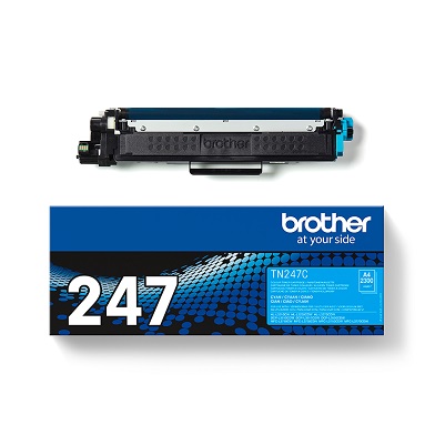 Brother TN247C TN-247C Cyan Toner Cartridge (2,300 Pages)