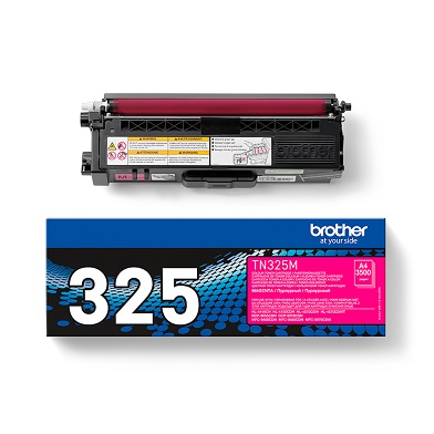 Brother TN325M TN-325M Magenta Toner Cartridge (3,500 Pages)